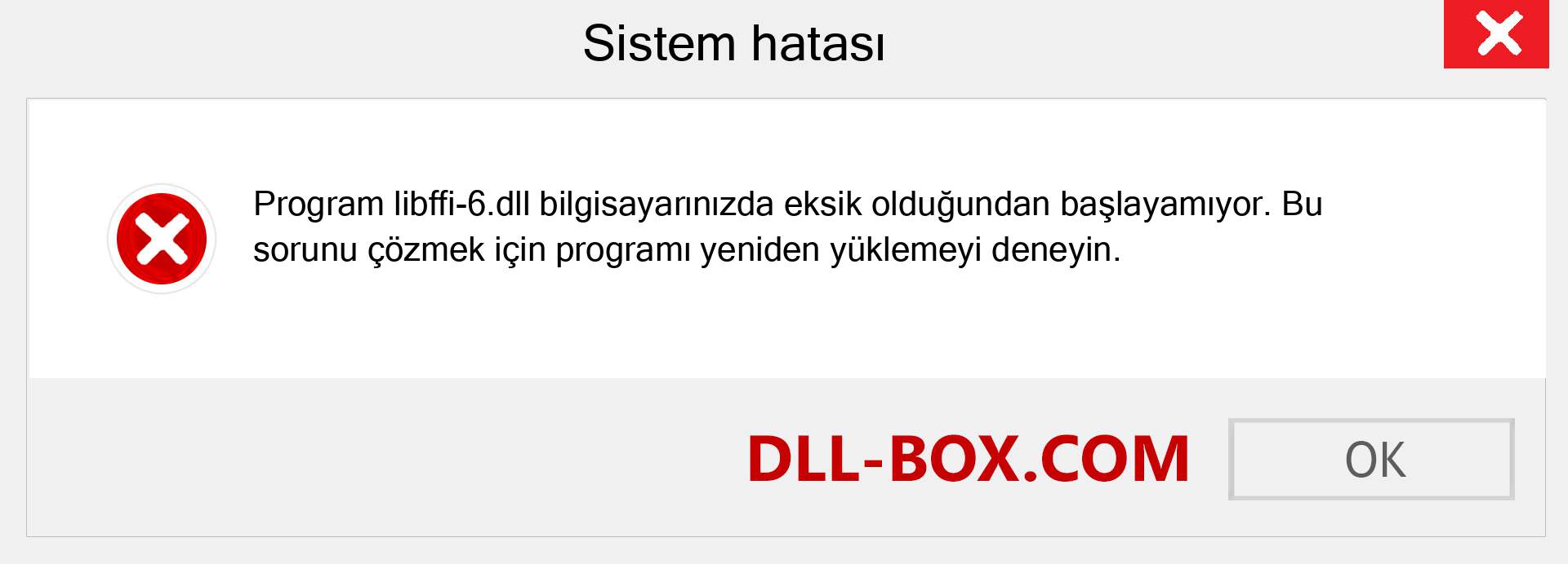 libffi-6.dll dosyası eksik mi? Windows 7, 8, 10 için İndirin - Windows'ta libffi-6 dll Eksik Hatasını Düzeltin, fotoğraflar, resimler